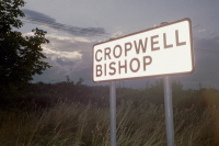 Cropwell Bishop sign