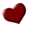 Animated pulsating heart