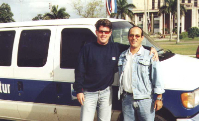 Our guide and driver in Cuba