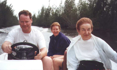 Speedboat on the backwaters